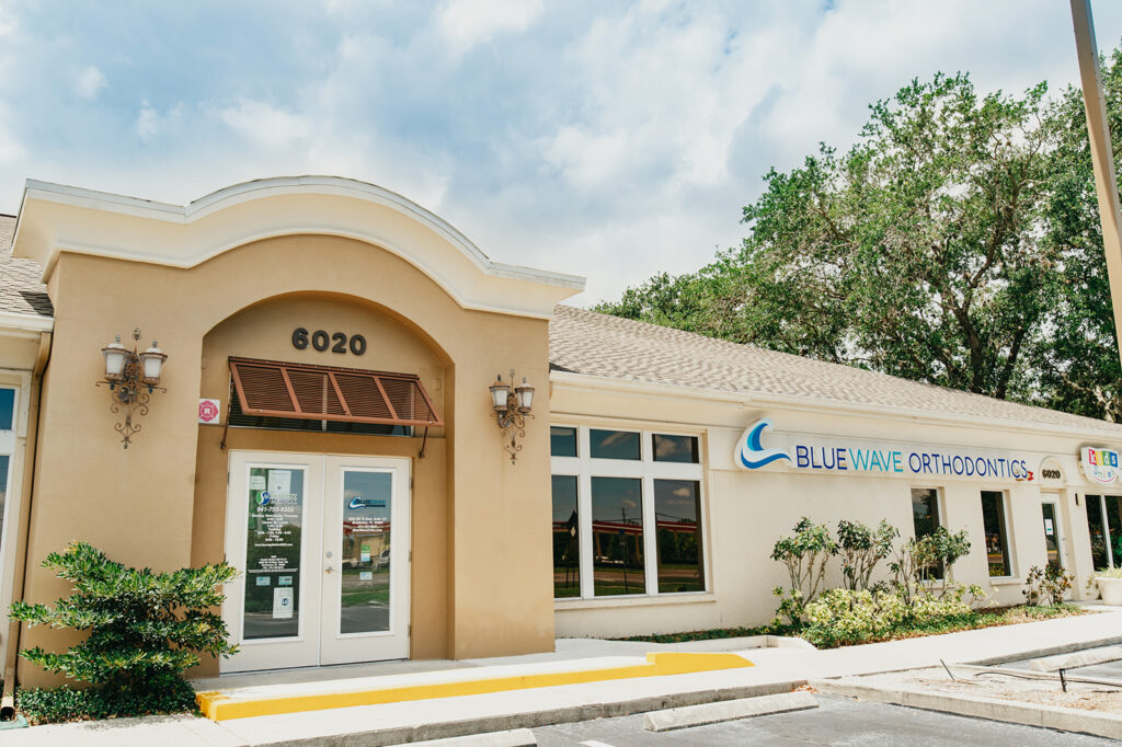 Picture of Blue Wave Orthodontics office.