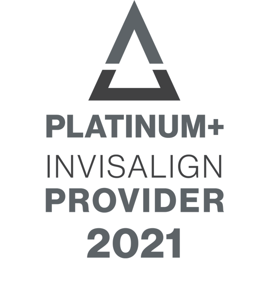The Invisalign platinum logo.